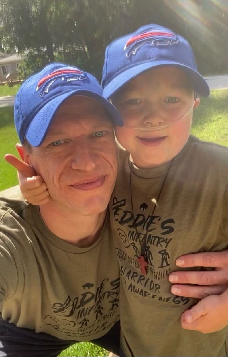 Bills fan Eddie Mayerik, 6, undergoes eighth heart surgery, inspires