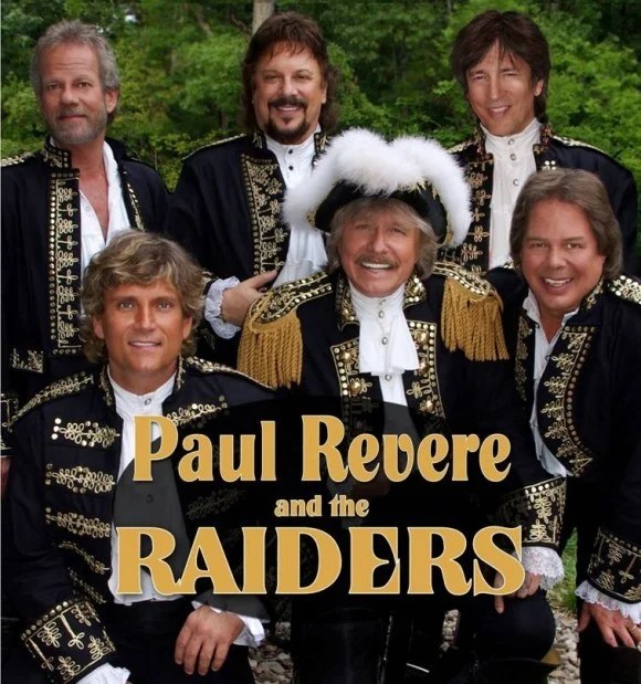 Pop Music and Pop Culture Legends Paul Revere and the Raiders play