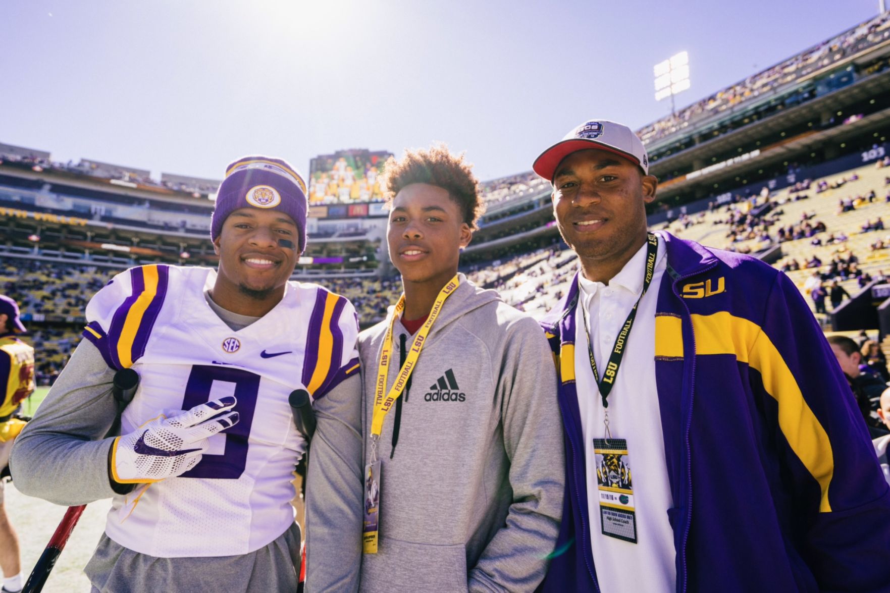 LSU family legacy continues through Justin Jefferson 'It’s like he was