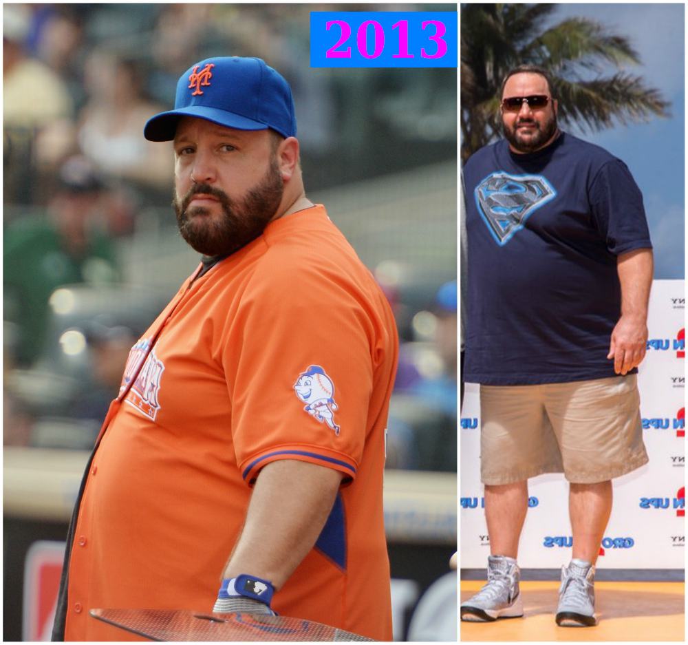 Kevin James weight management over the past few years