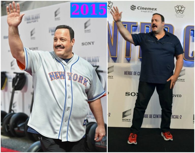 Kevin James weight management over the past few years