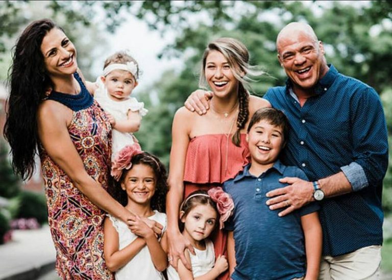 Multipletime WWE Champion Kurt Angle and all about his family