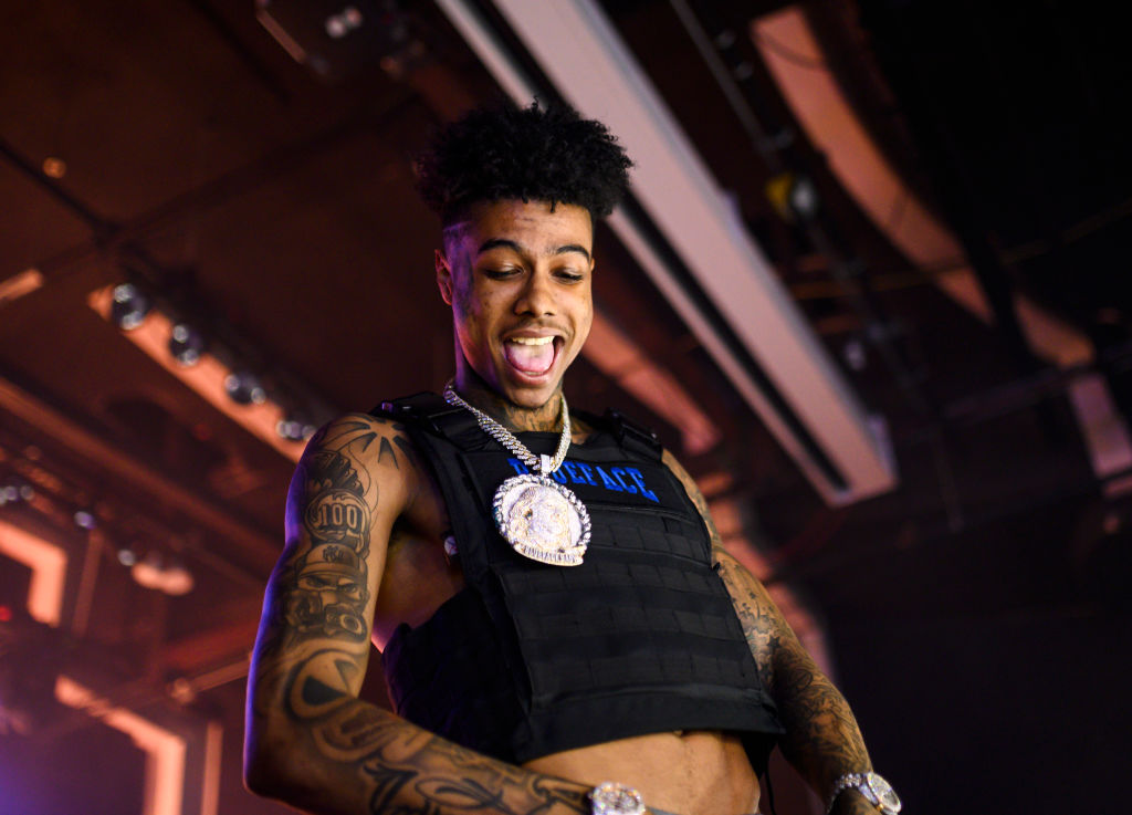 Rapper Blueface Slammed Online For 'Humiliating' People By Throwing