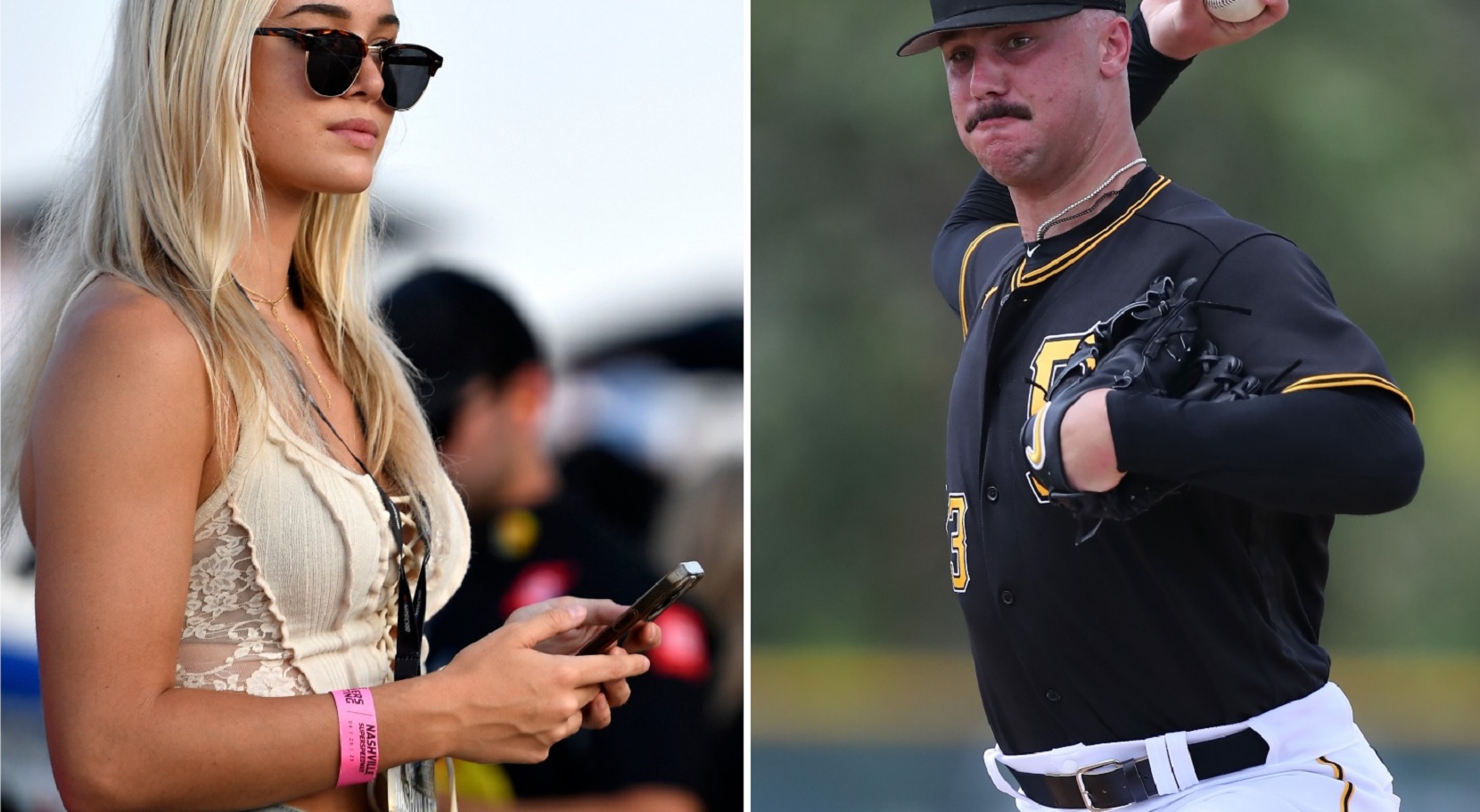 Paul Skenes Threw Some Nasty Pitches While Rumored GF Livvy Dunne
