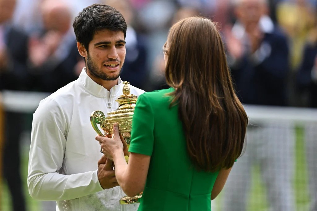 Carlos Alcaraz Wins His First Wimbledon Title After Beating Novak