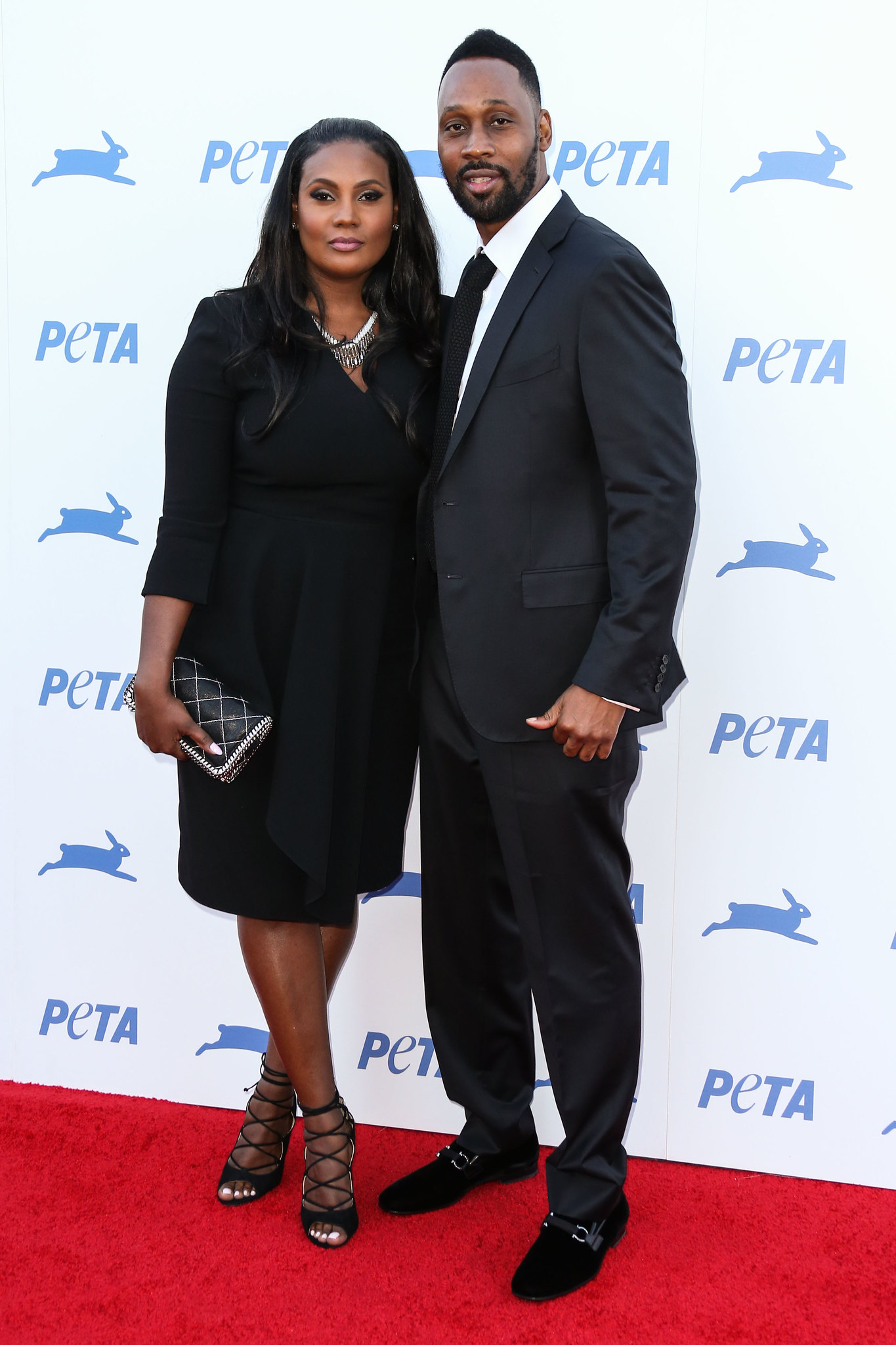 RZA and wife (Talani Rabb) Attend PETA’s 35th Anniversary Party