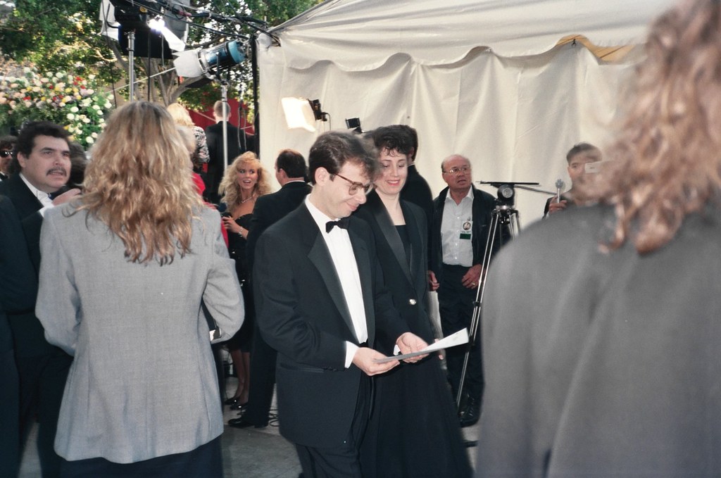 Rick Moranis 1990 Academy Awards Rick Moranis and wife A… Flickr