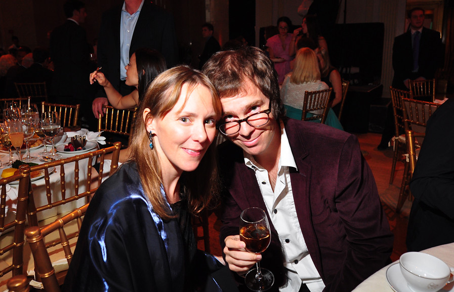 Ben Folds with his wife Fleur The Webby Awards Flickr
