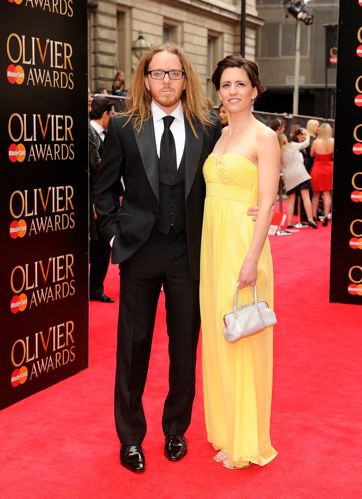 Tim Minchin with his wife Sarah at the Olivier Awards 2013… Flickr