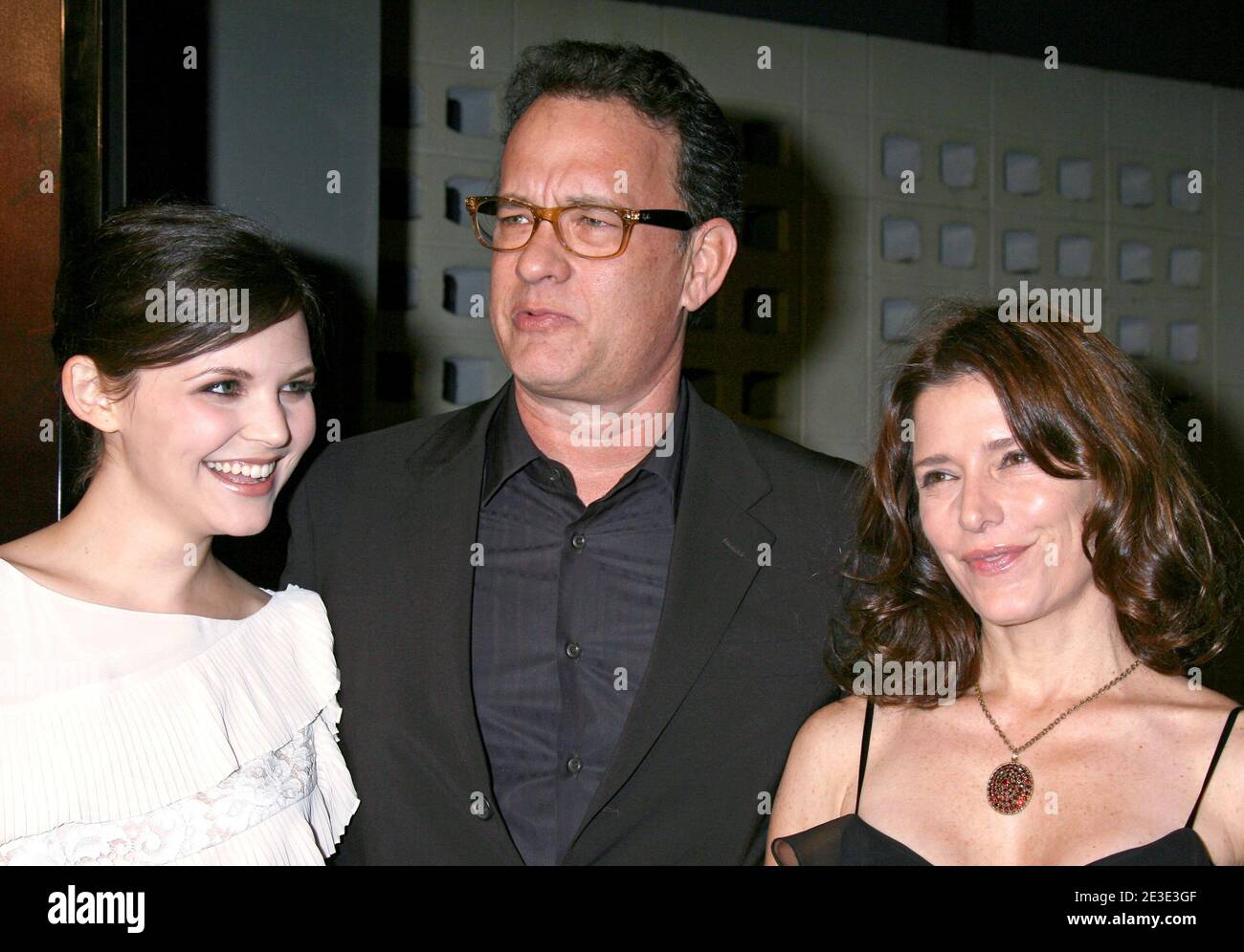 (LR) Ginnifer Goodwin, Tom Hanks, Melora Walters arriving at the