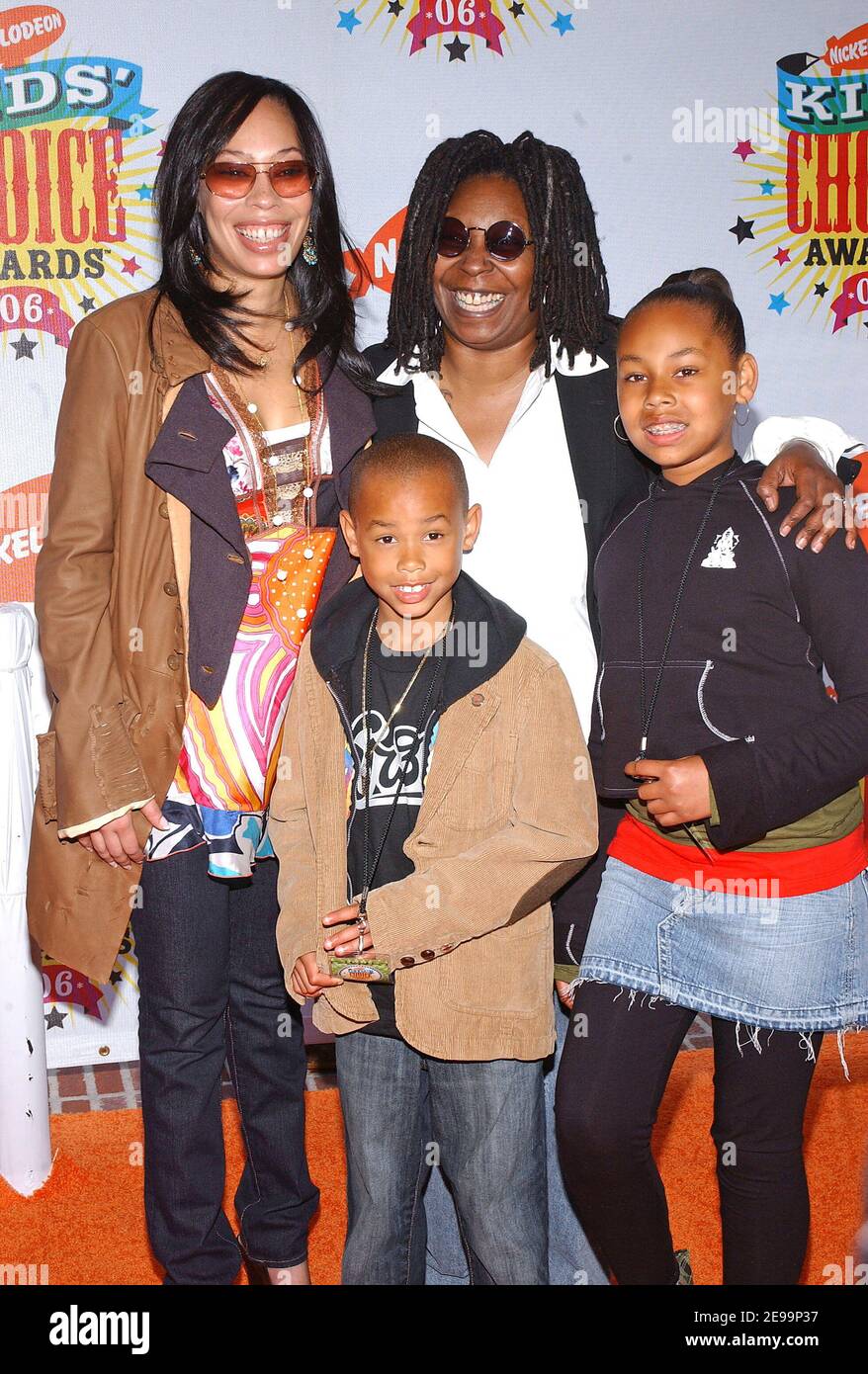 Whoopi Goldberg and her family attend the 19th Annual Kids Choice