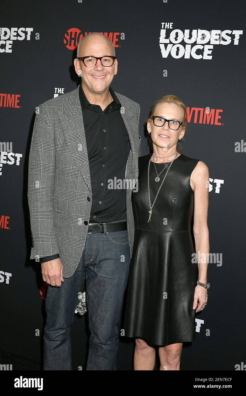 John Heilemann and wife Diana R. Rhoten attends the Showtime limited