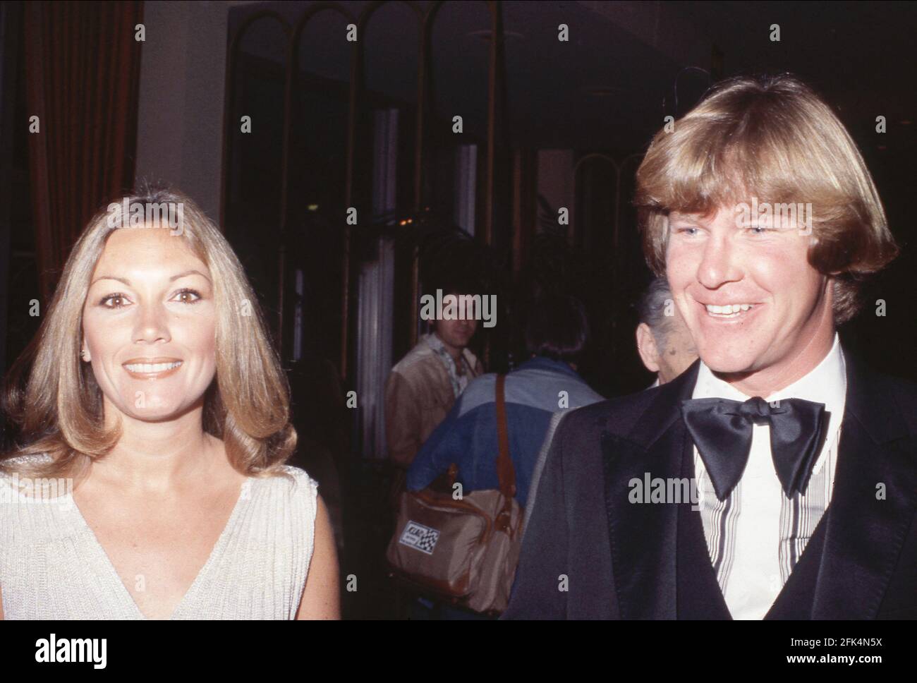 Hannie Strasser and Larry Wilcox Circa 1980's Credit Ralph Dominguez/MediaPunch Stock Photo Alamy