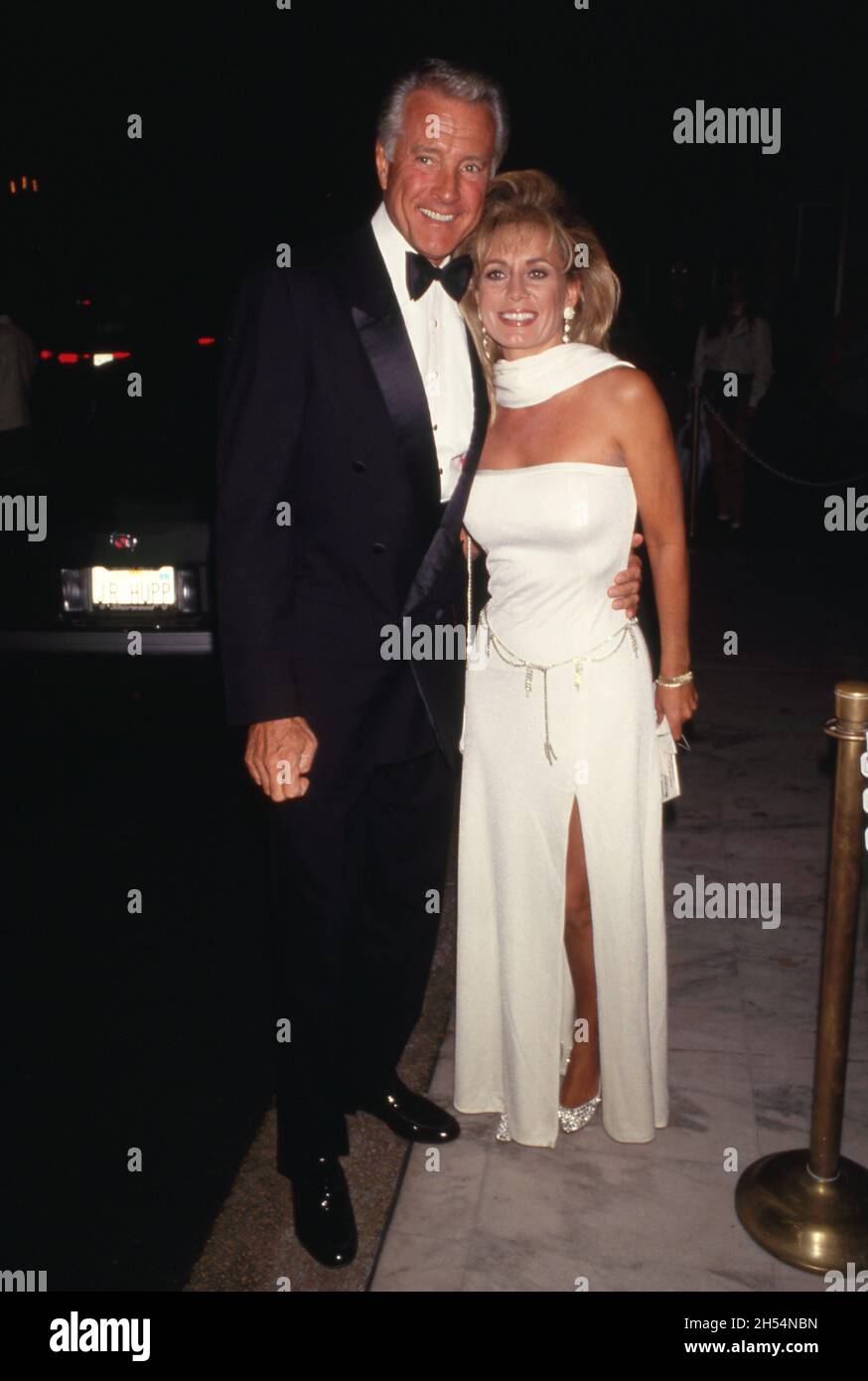 Lyle Waggoner and wife Sharon Kennedy 1992 Credit Ralph Dominguez/MediaPunch Stock Photo Alamy