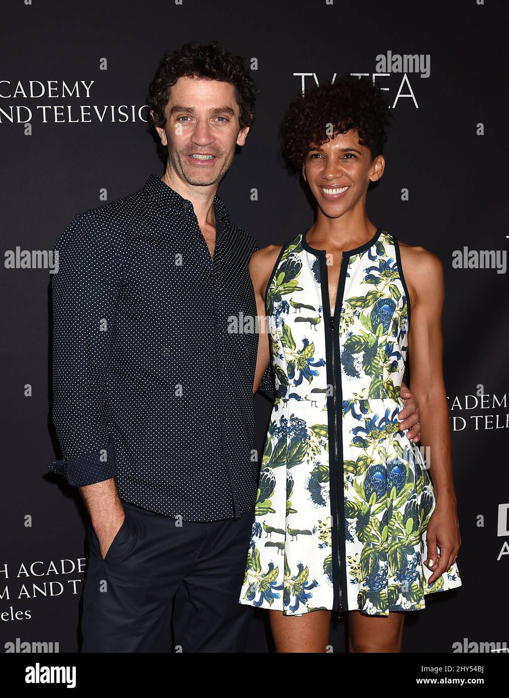 James Frain and Marta Cunningham attending BAFTA Los Angeles TV Tea