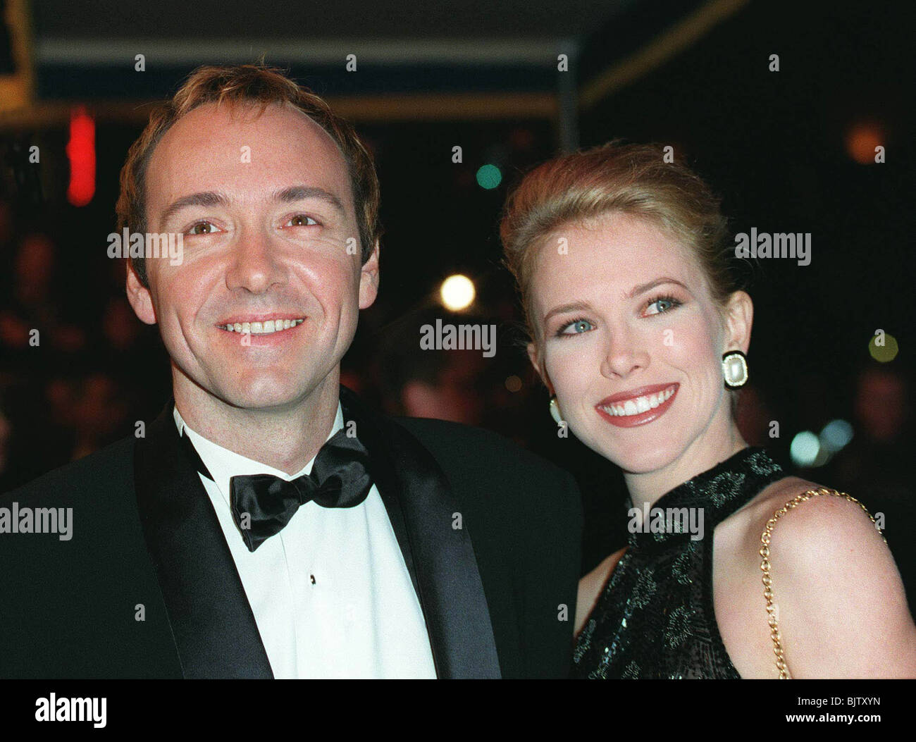 KEVIN SPACEY & WIFE 03 February 1997 Stock Photo Alamy