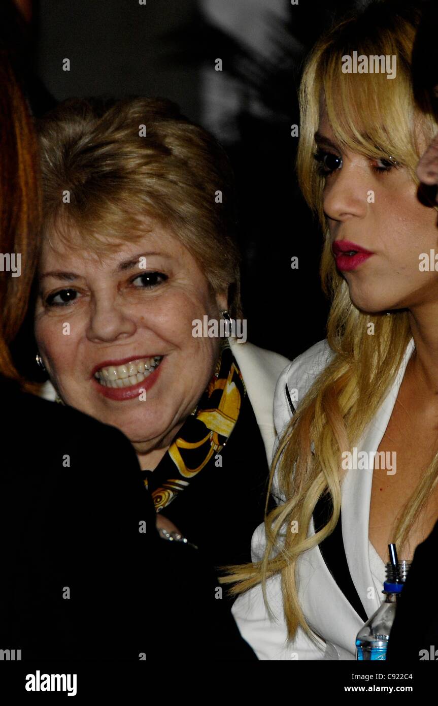 Nidya del Carmen Ripoll Torrado, Shakira at the induction ceremony for