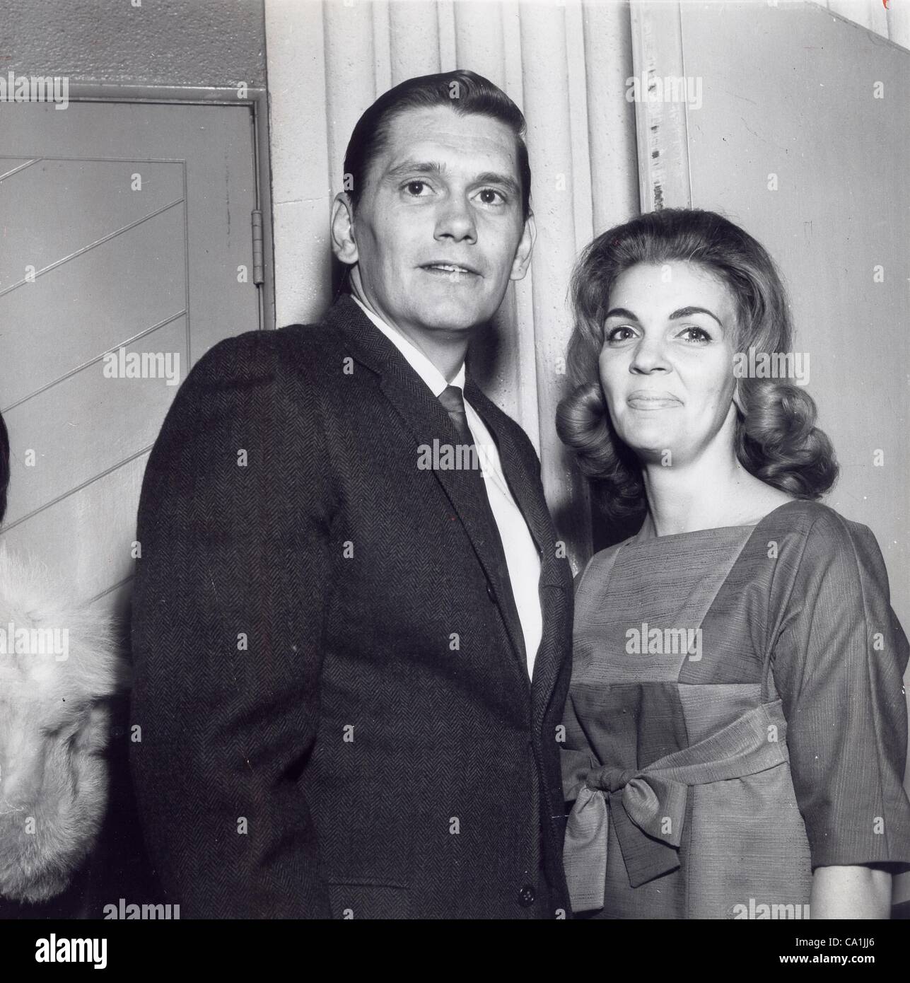 DICK YORK with wife Joan Alt at Hollywood premiere.Supplied by Photos