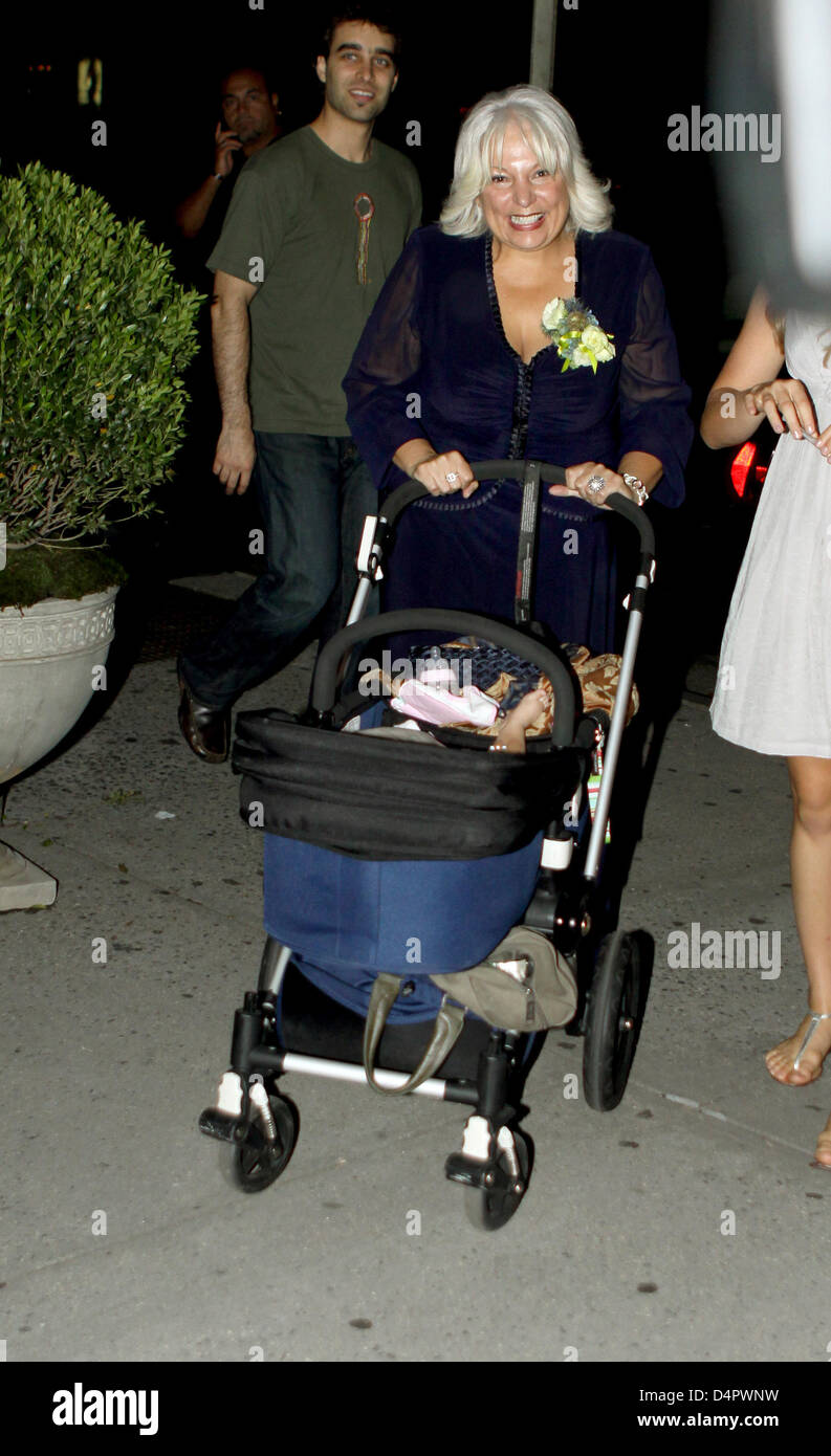 Mother of Eva PrinzValdes arrives for the wedding of Bernardo Stock