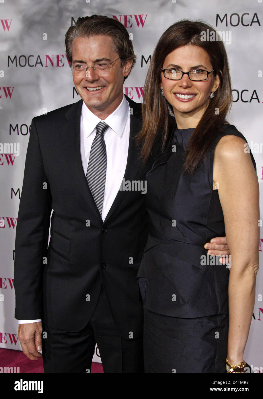 Actor kyle maclachlan wife desiree hires stock photography and images