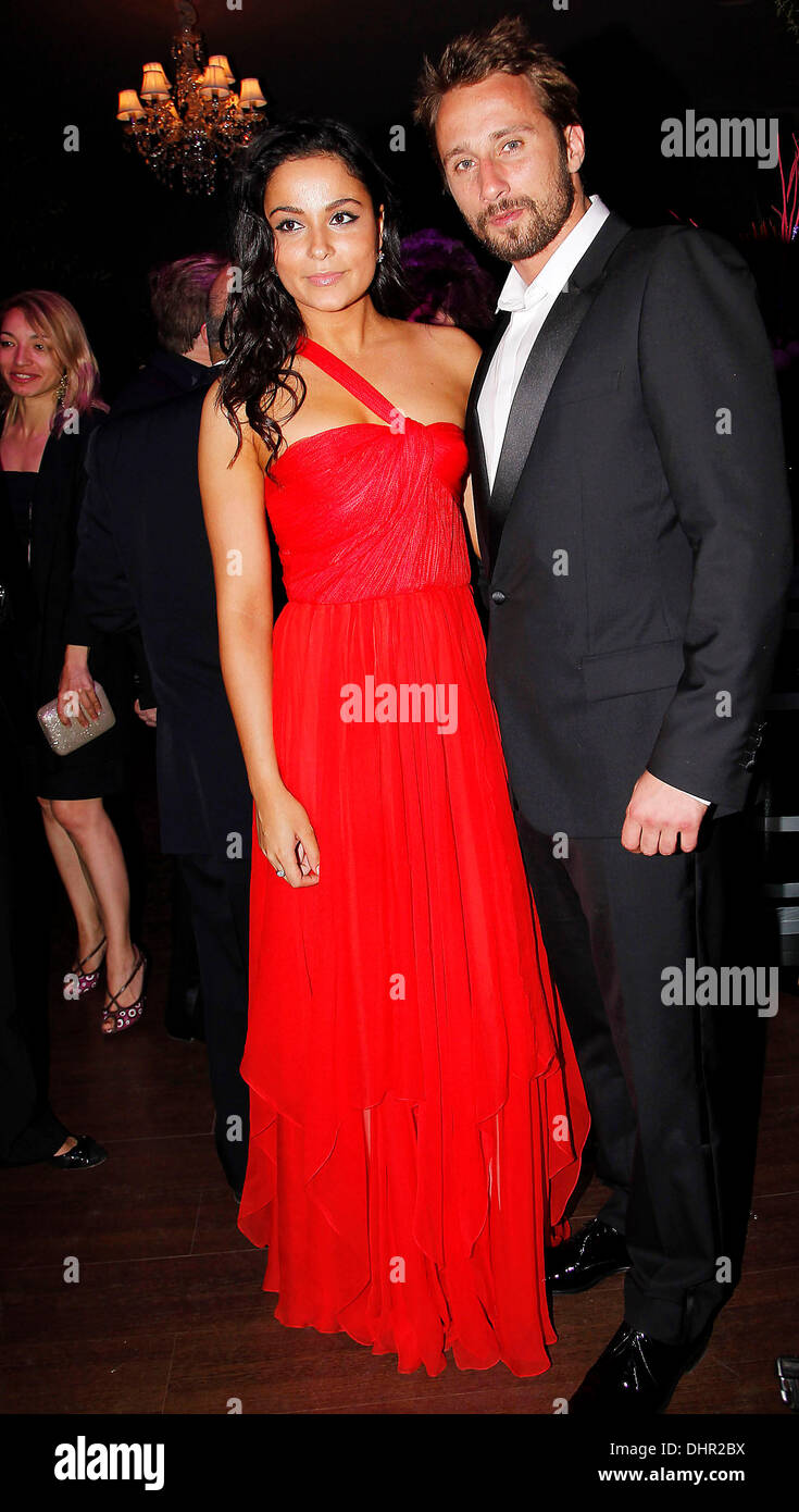 Matthias Schoenaerts with his girlfriend Dior Party held at the Carlton