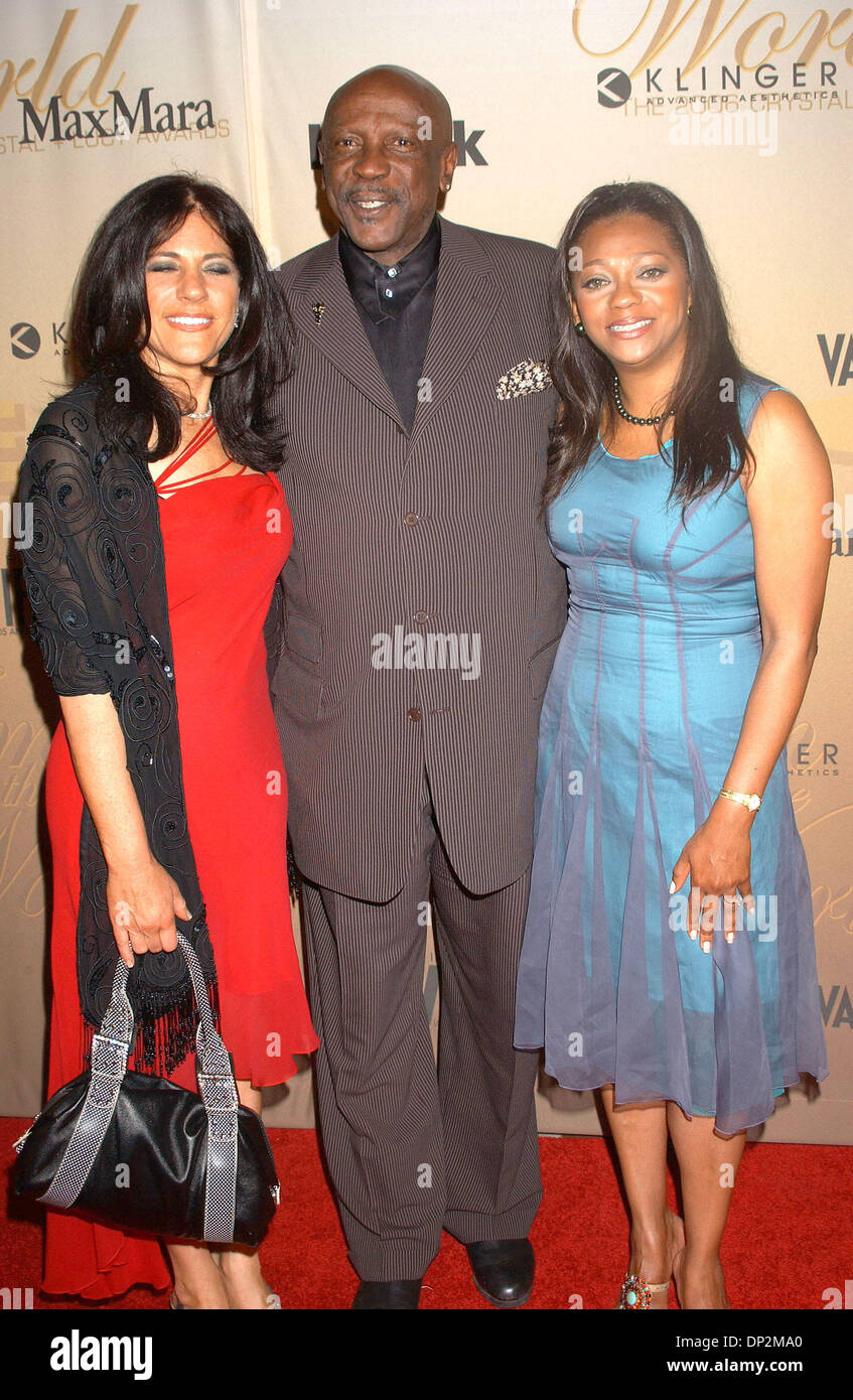 Jun 06, 2006; Los Angeles, CA, USA; Actor LOUIS GOSSETT JR and wife