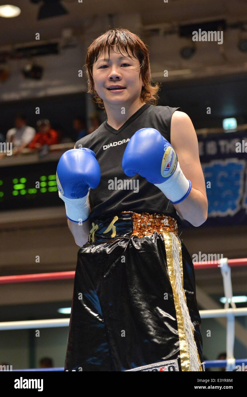Tokyo, Japan. 24th June, 2014. Kai Johnson (JPN) Boxing Kai Johnson