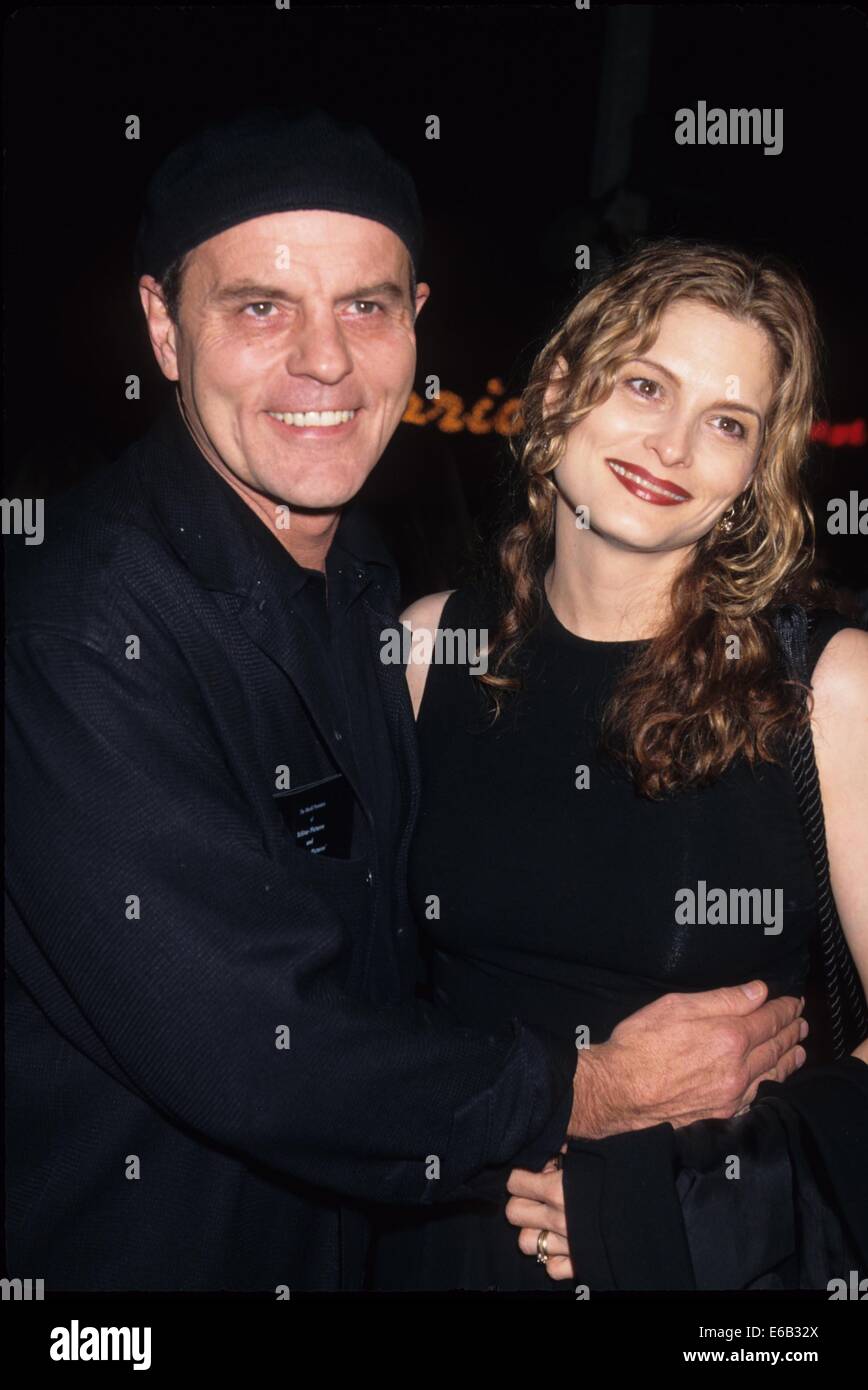 MICHAEL IRONSIDE with wife Karen.Starship Troopers 1997.k10365lr