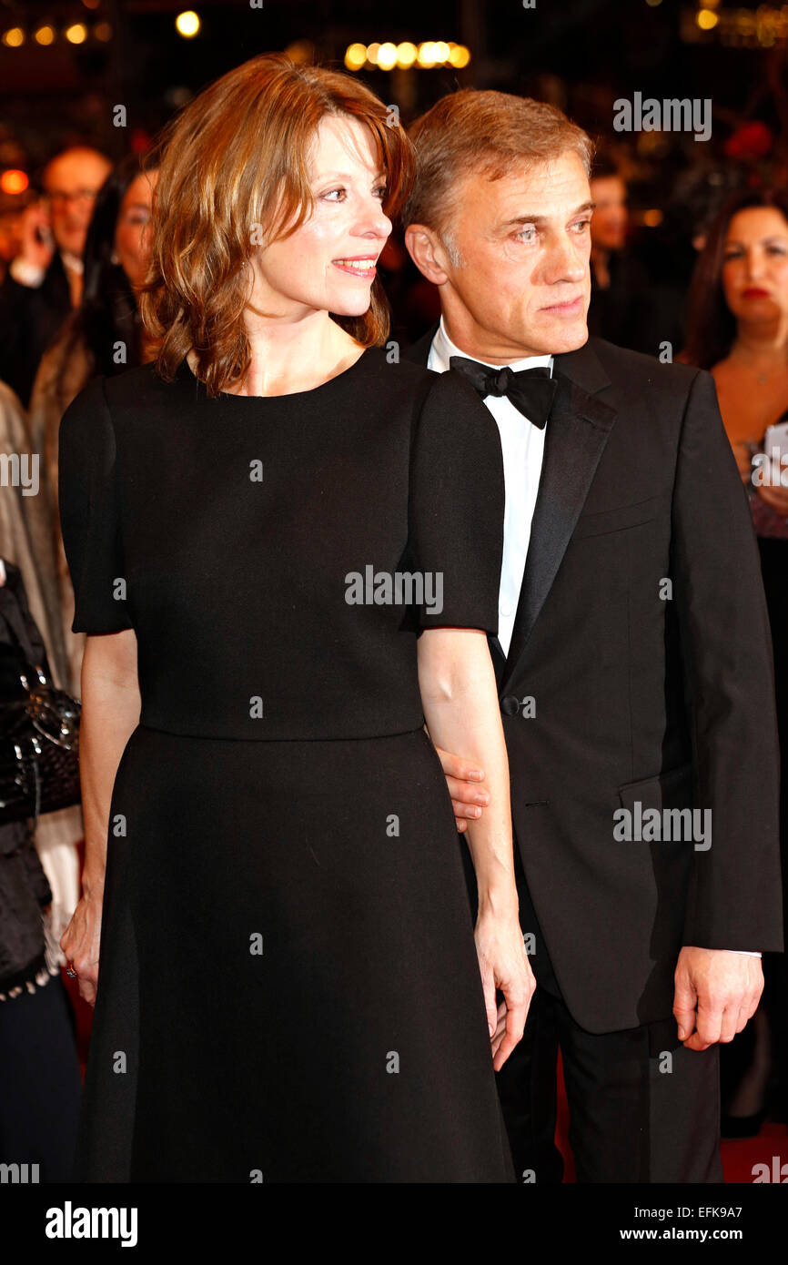 Christoph Waltz and wife Judith Holste attending the 'Nadie Quiere La