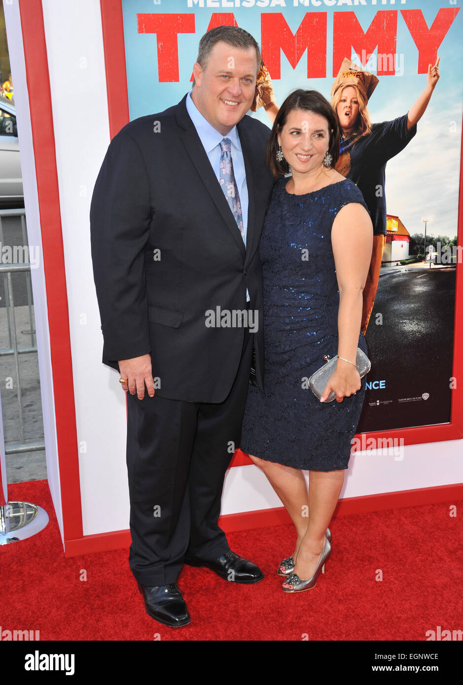 LOS ANGELES, CA JUNE 30, 2014 Billy Gardell & wife Patty Gardell