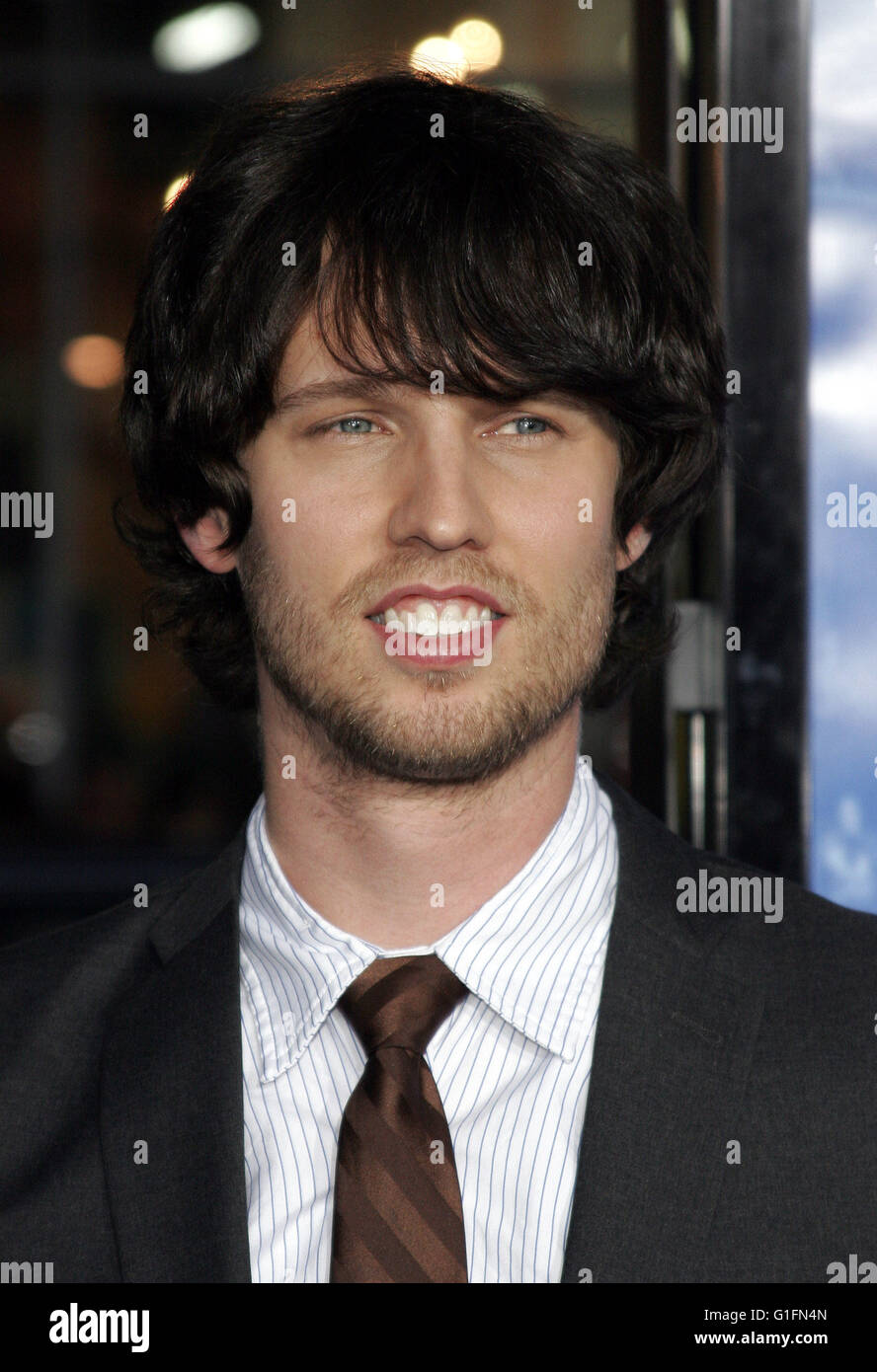 Jon Heder at the Los Angeles Premiere of "Blades of Glory" held at the