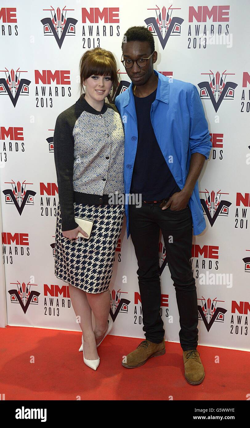 Alexandra roach nathan stewart jarrett arriving 2013 nme awards hires