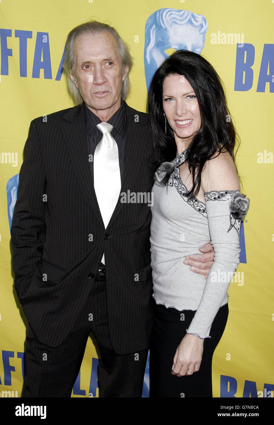 11th Annual BAFTA/LA Tea Party. David Carradine and his wife Annie
