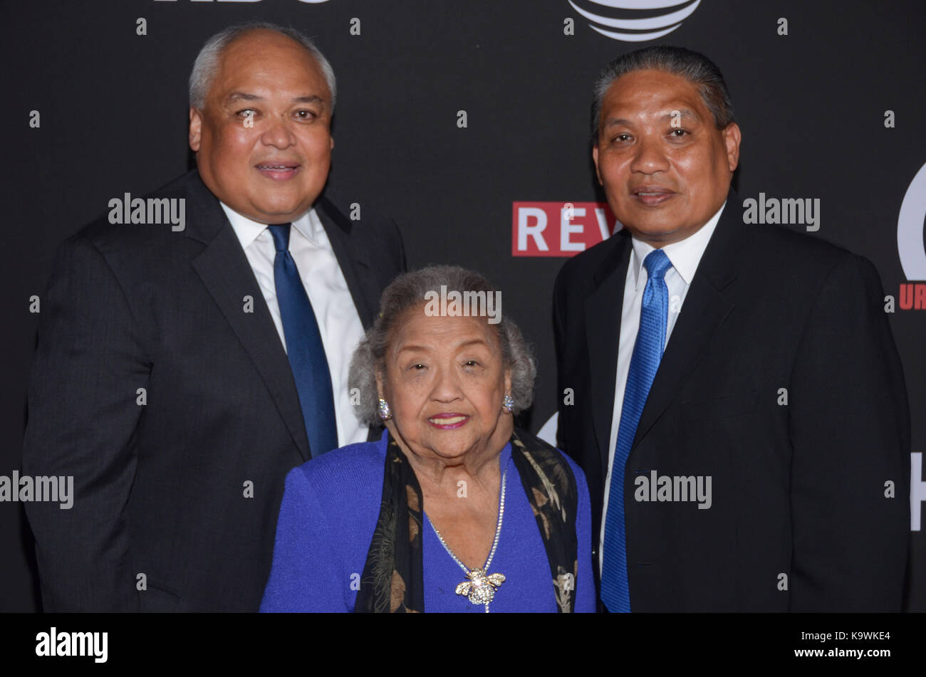 New York, NY, USA. 21st Sep, 2017. Thurgood Marshall's sons and wife