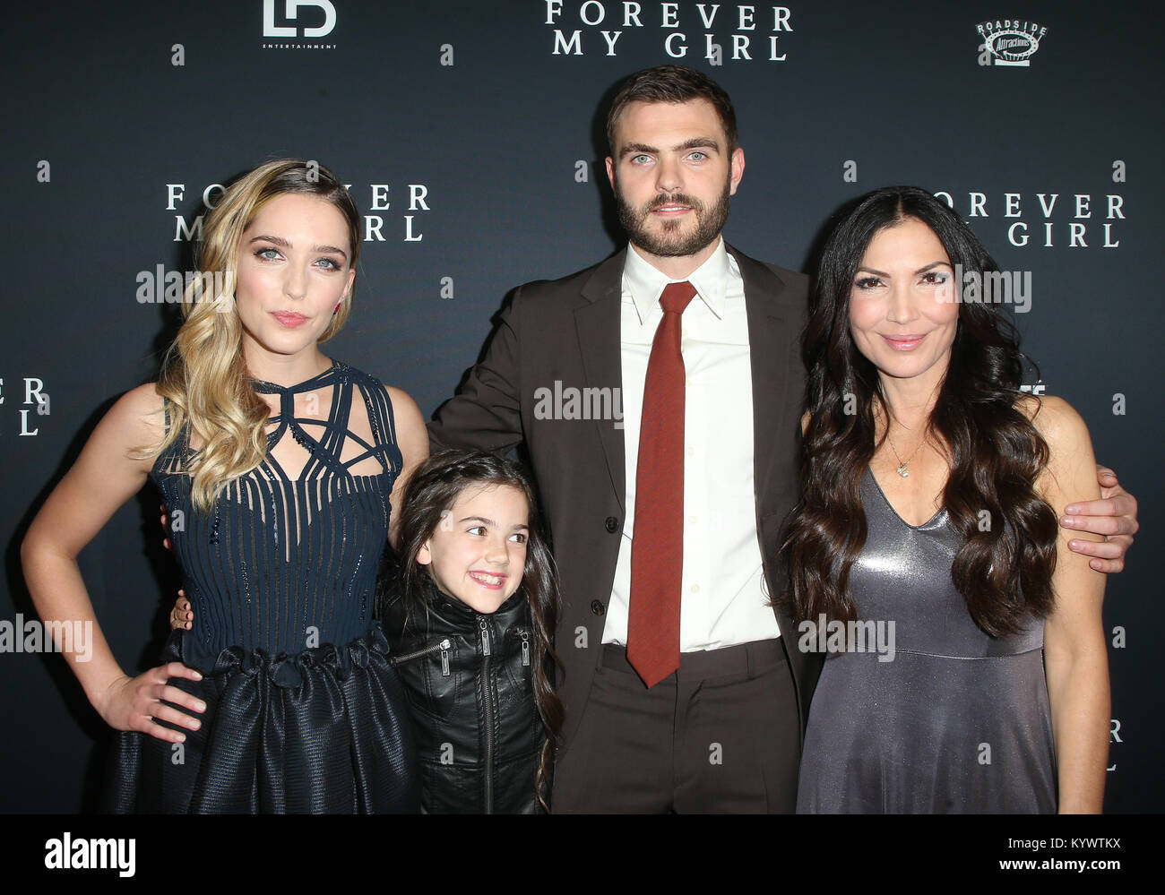 West Hollywood, Ca. 16th Jan, 2018. Jessica Rothe, Alex Roe, Abby Ryder