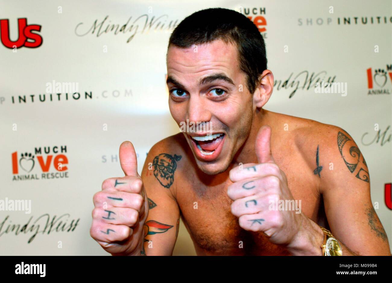 Stevo at the US Weekly Holiday Event at Smashbox Studios, Culver City, CA November 11, 2004