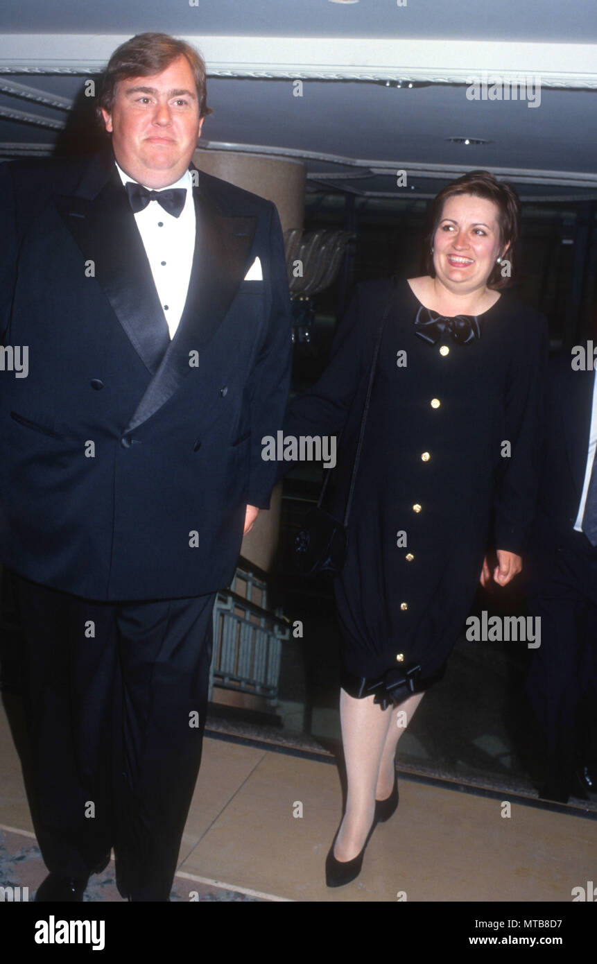 LOS ANGELES, CA JUNE 9 (LR) Comedian/actor John Candy and wife