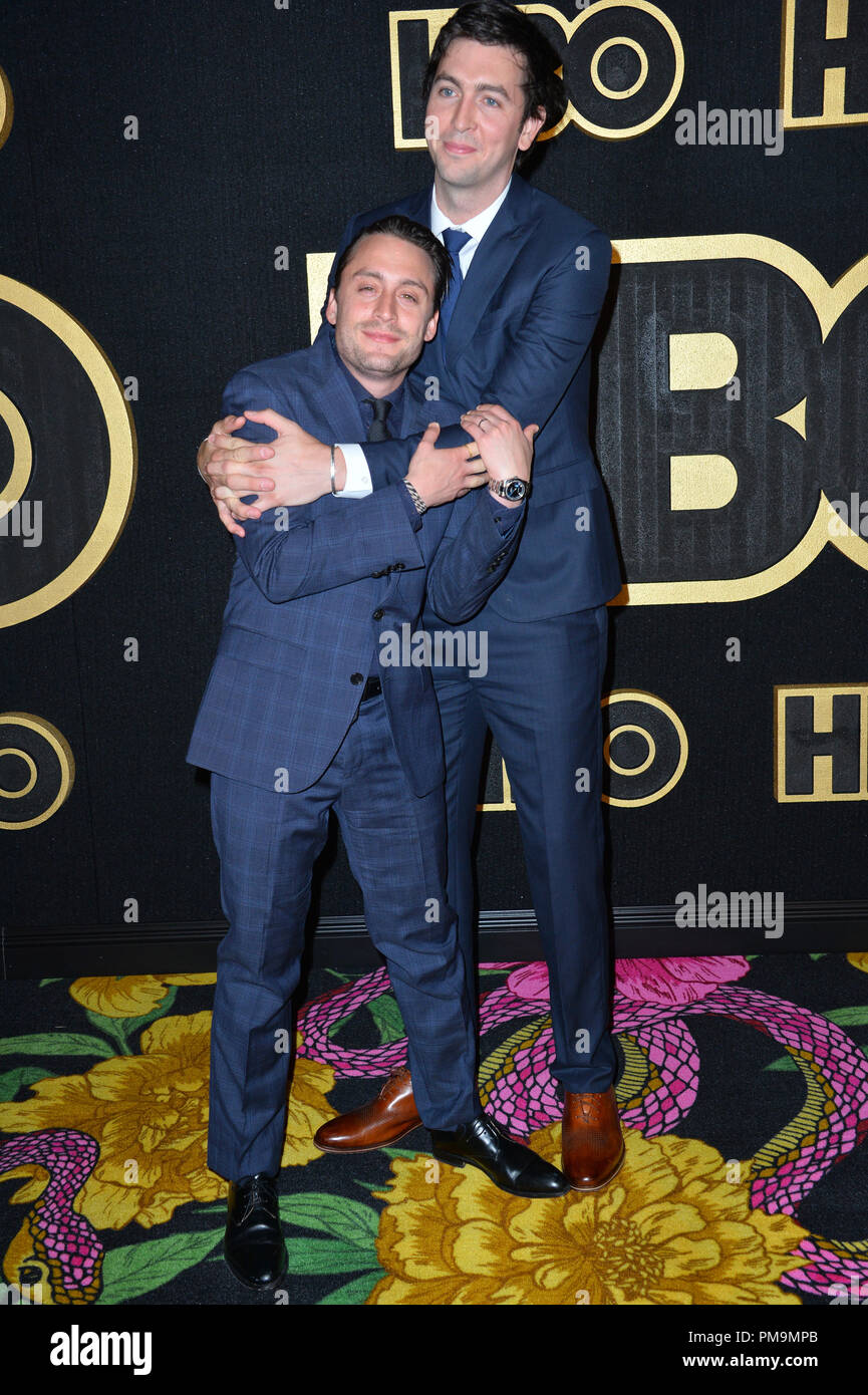 Los Angeles, USA.. September 17, 2018 Kieran Culkin & Nicholas Braun