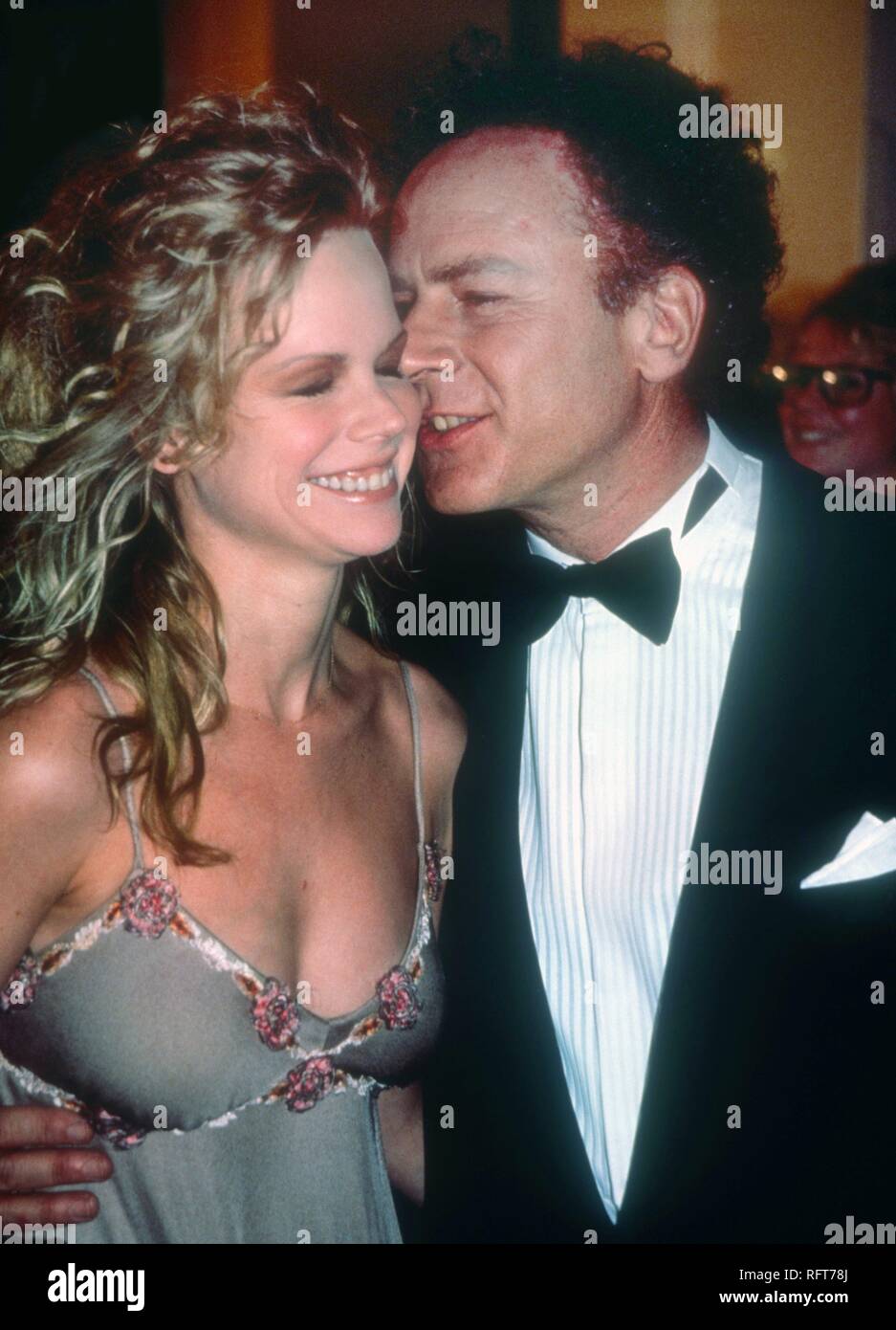 Art Garfunkel and wife 1990 Photo By Adam Stock