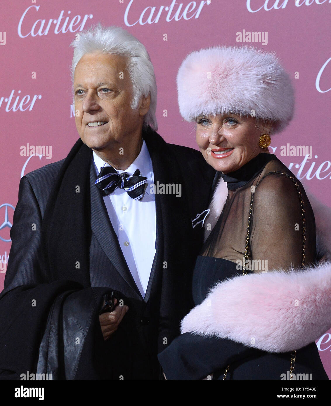 Singer Jack Jones, left, and Eleonora Jones attend the 26th annual Palm