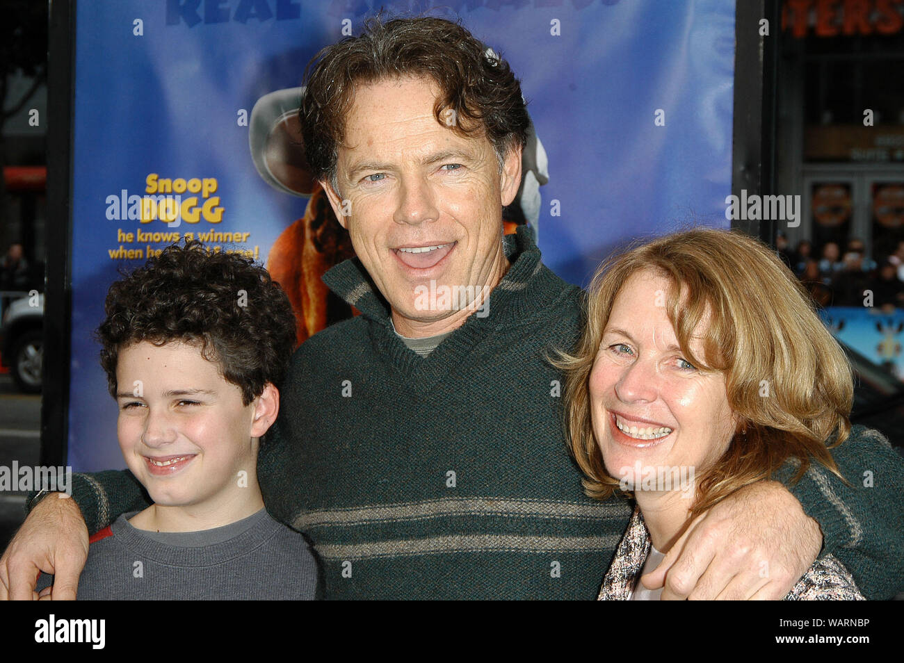 Bruce Greenwood, Wife Susan and Son at the World Premiere of "Racing