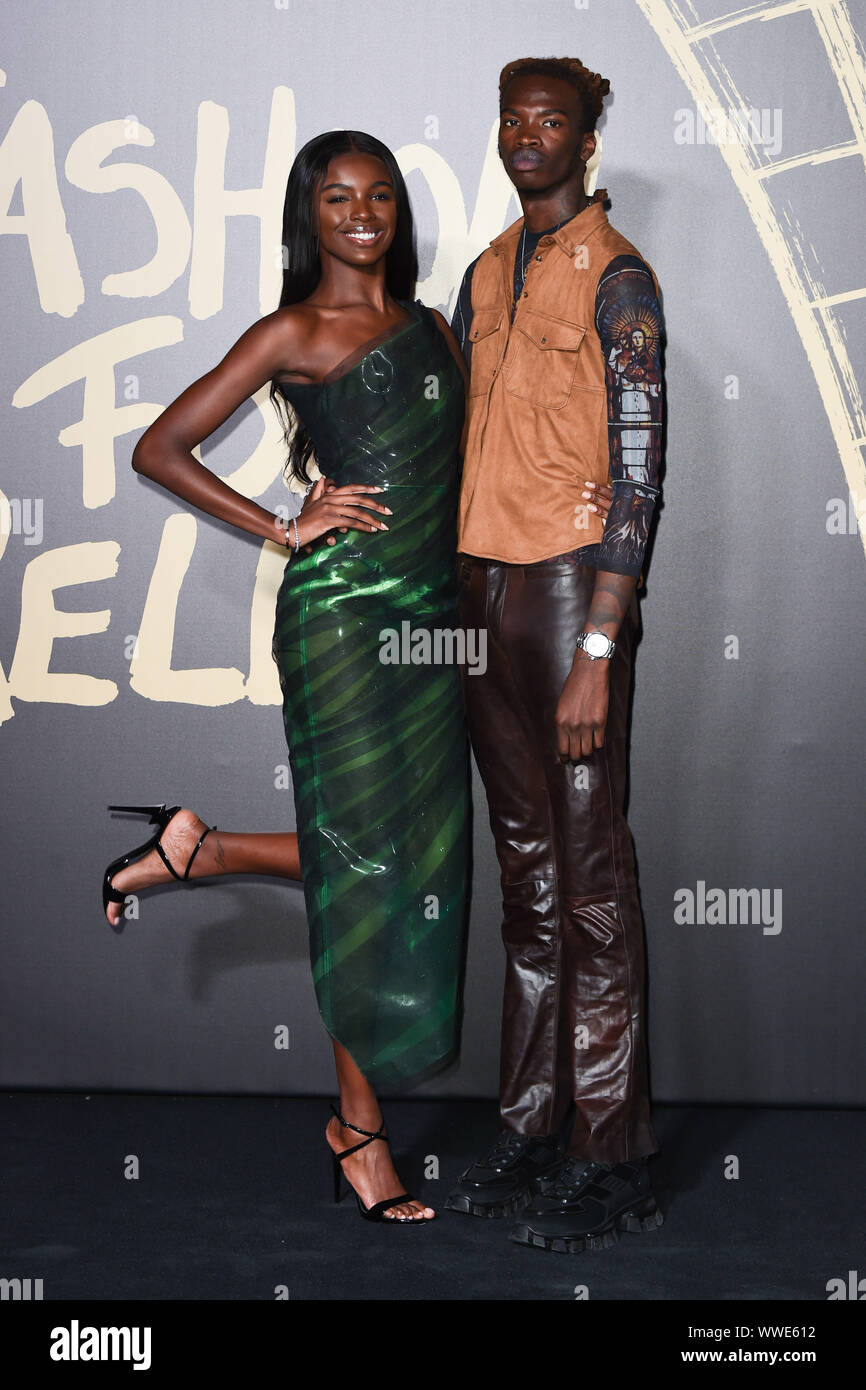 LONDON, UK. September 14, 2019 Leomie Anderson & Lancey Foux at the
