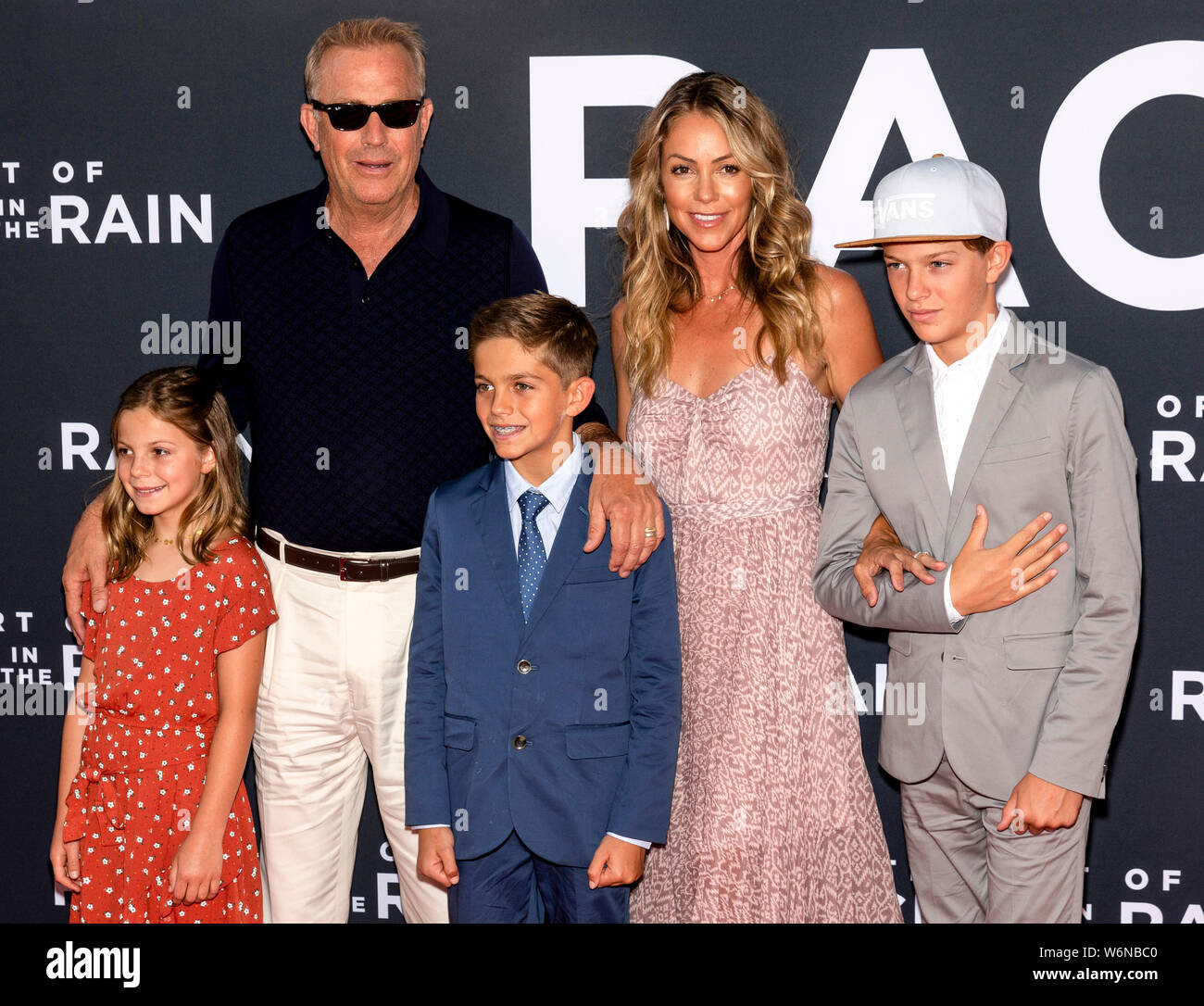 Los Angeles, CA August 01, 2019 Gnade Avery Costner, Kevin Costner