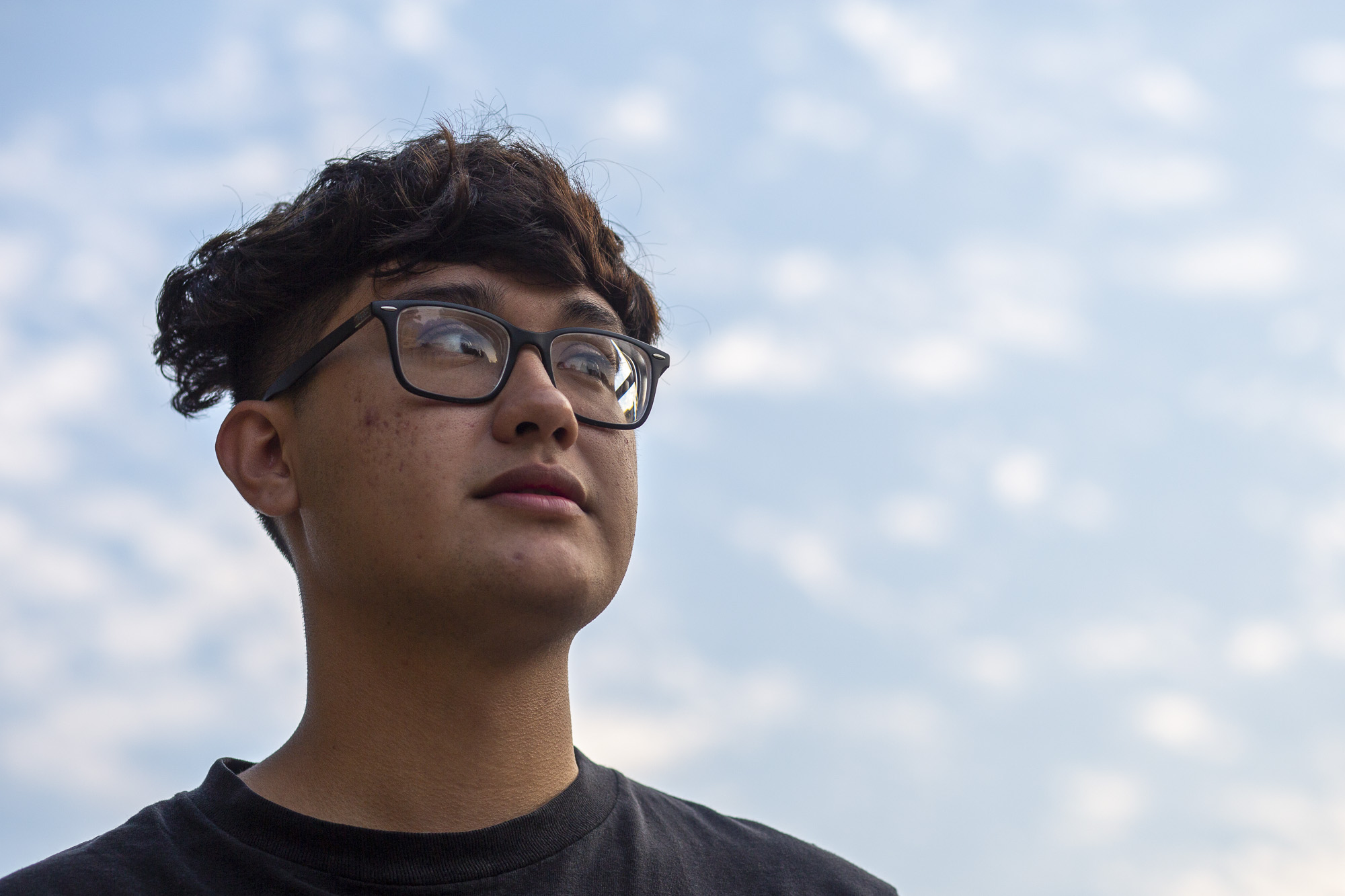 Alex Valdivia, a young voter in the Newsom recall election