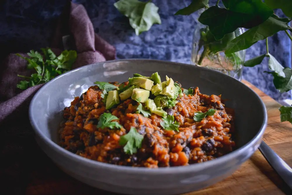 30 Minute Vegan Black Bean Sweet Potato Chili