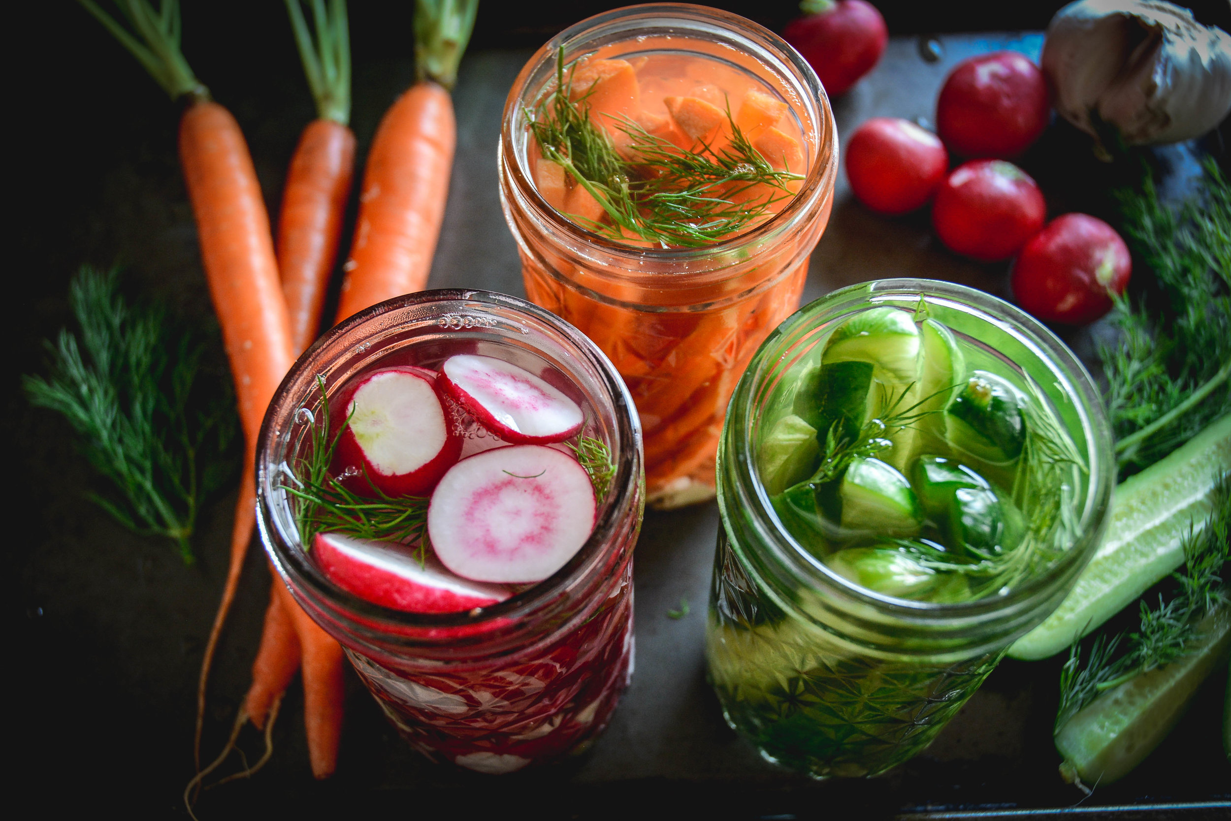 Simple Fermented Vegetables