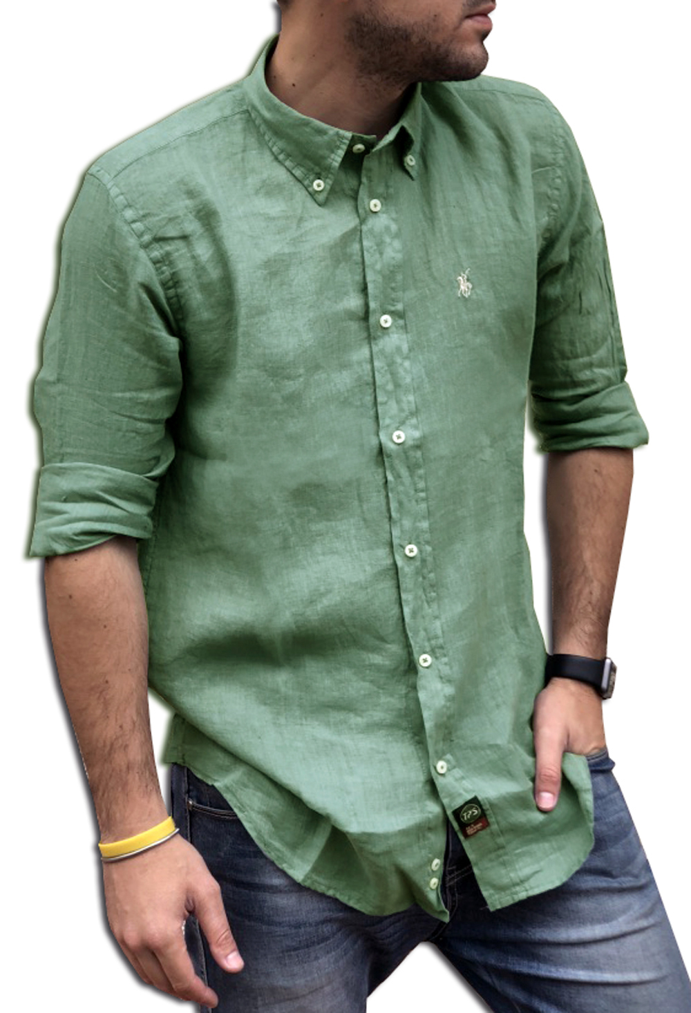 Tipo S Camicia Uomo Puro Lino Made In Italy Manica Lunga Tg M L Xl Xxl Xxxl Primavera Estate Camicie Dintorni