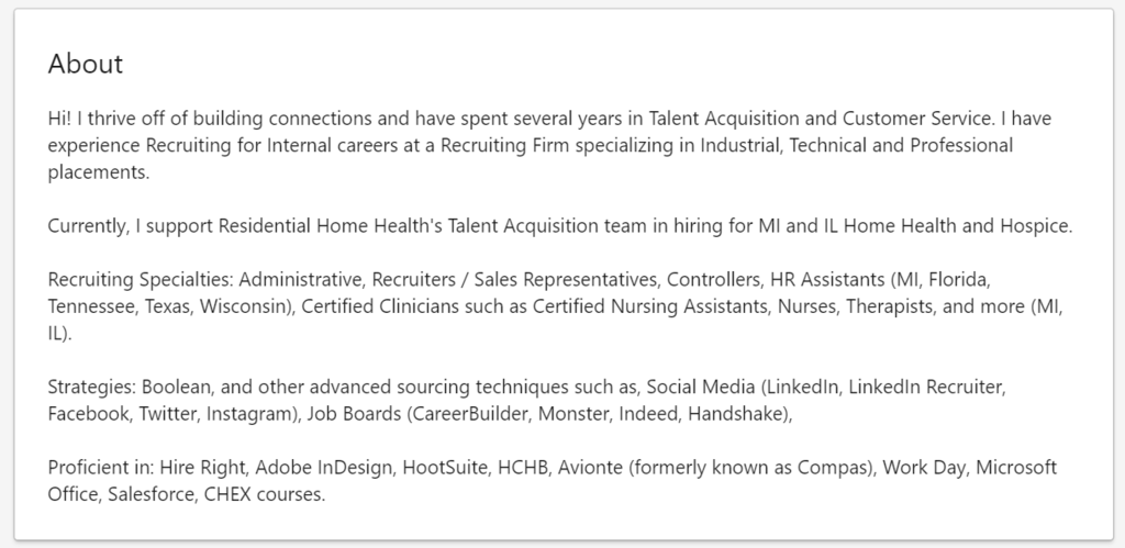 How to Write a LinkedIn Summary (5 Examples for Job