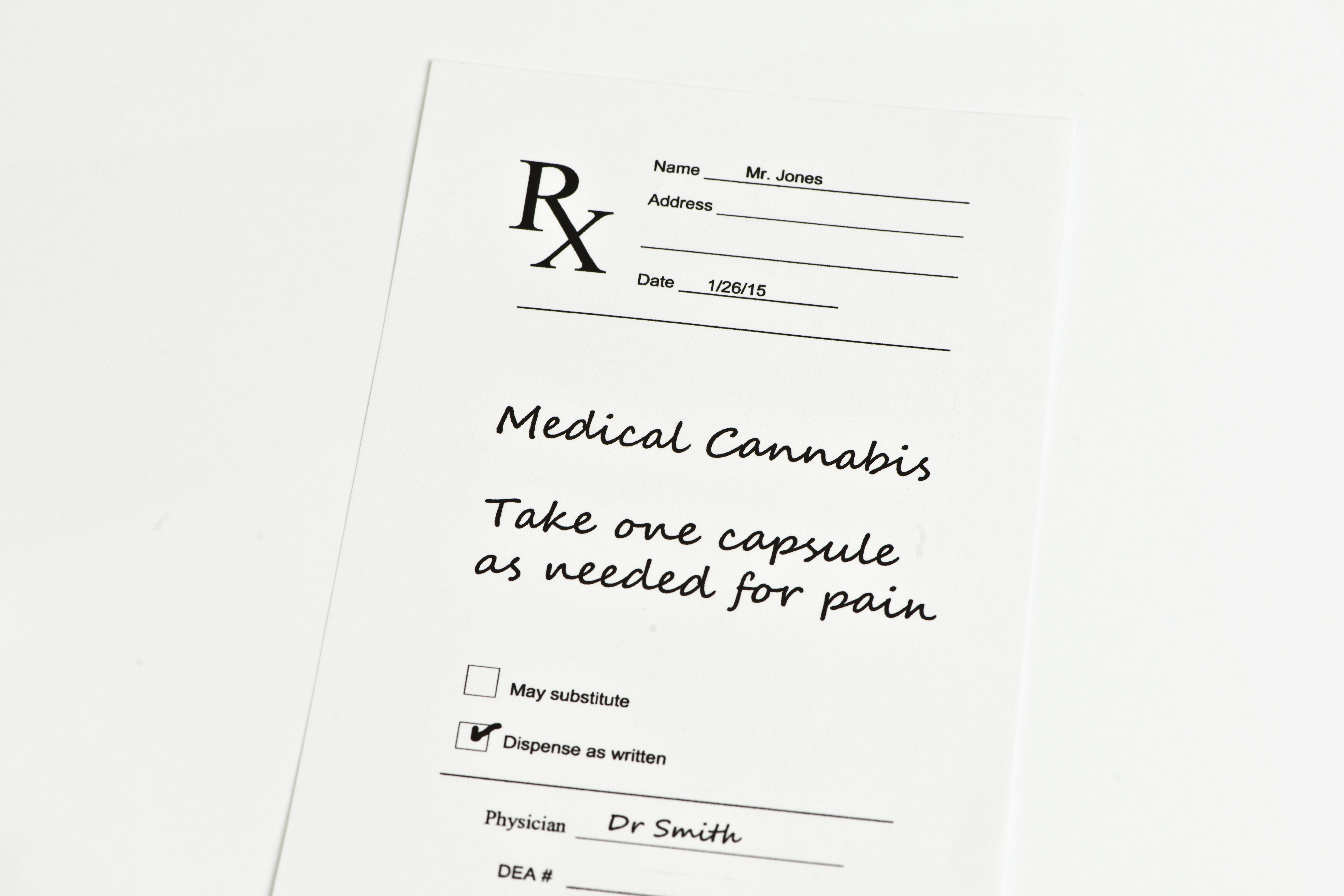 medical cannabis prescription