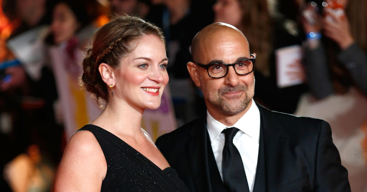 Stanley Tucci and Felicity Blunt son Matteo Oliver CBS News